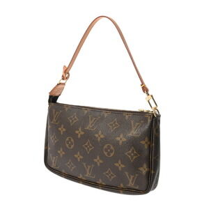Louis Vuitton Accessoires Monogram Canvas Accessory Brown Pochette